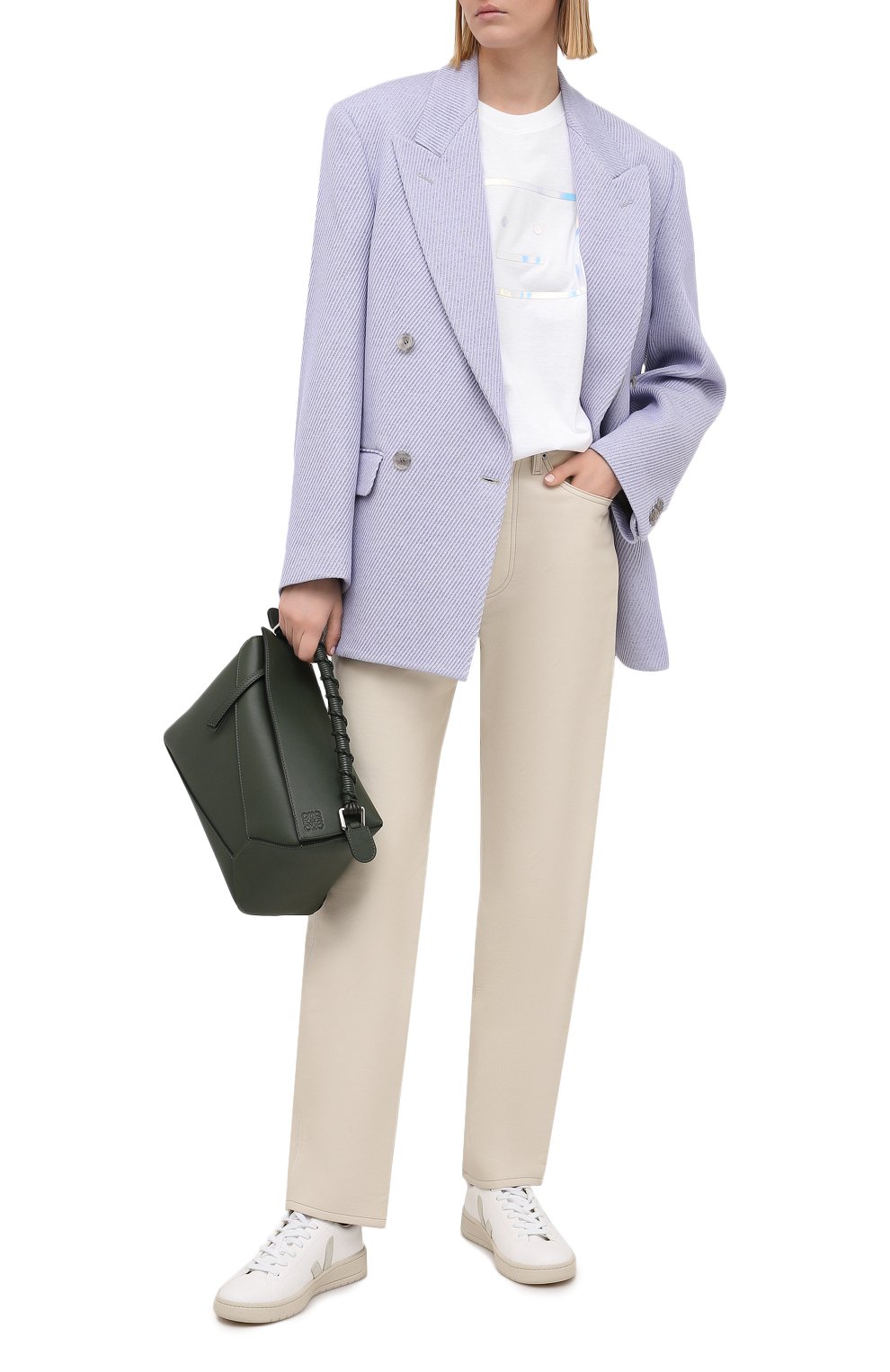 Хлопковая футболка ACNE STUDIOS, арт. CL0092/W, фото 2