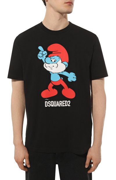 Хлопковая футболка DSQUARED2, арт. S78GD0091/S24558, фото 3