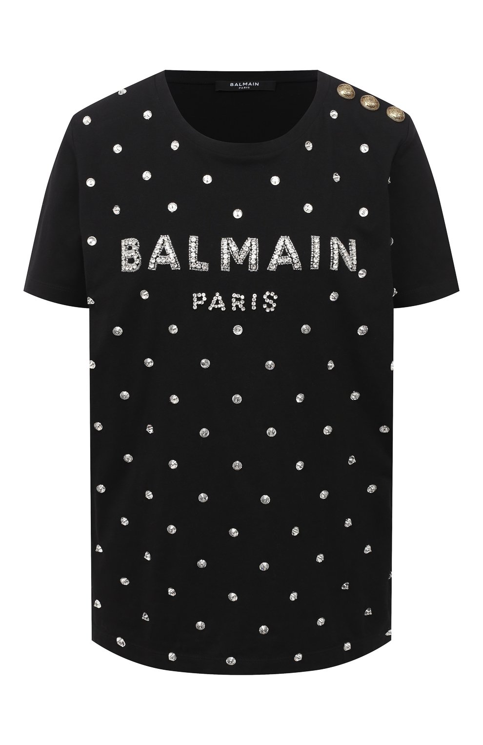 Хлопковая футболка BALMAIN, арт. UF11350/P001, фото 1