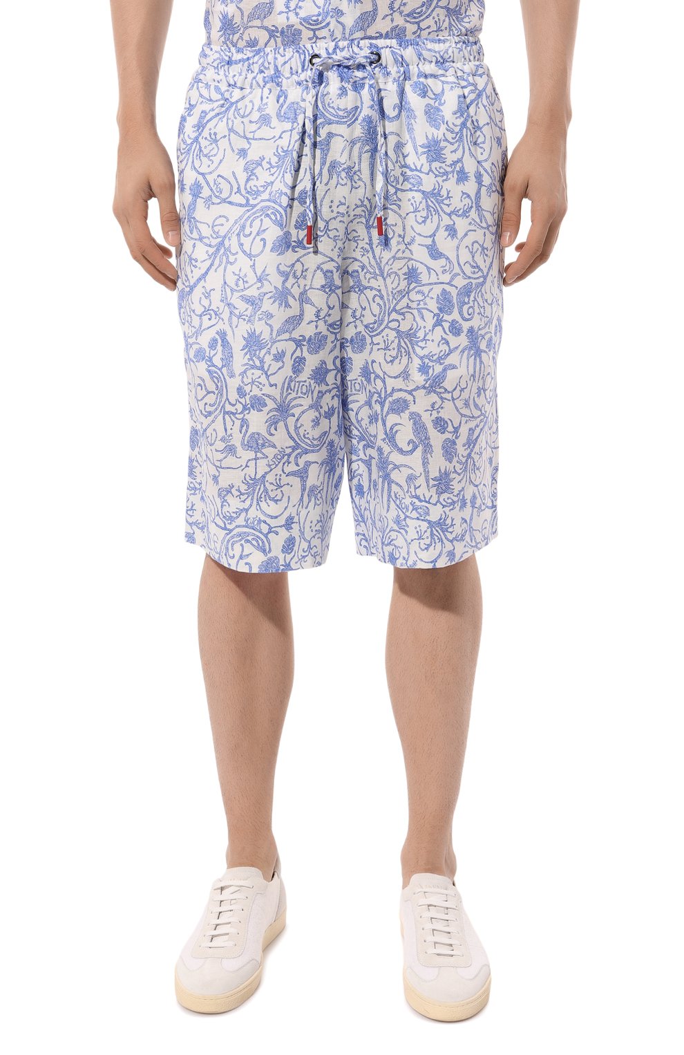 Льняные шорты KITON, арт. UPN005H08902, фото 3