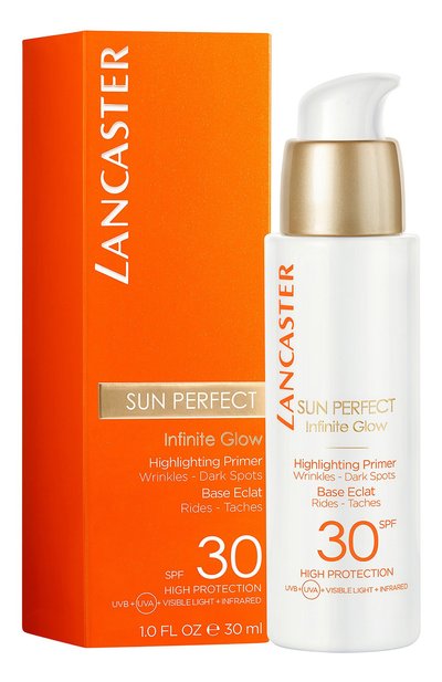 Солнцезащитная основа под макияж sun perfect spf30 (30ml) LANCASTER бесцветного цвета по цене 2500 руб., арт. 3614227727533, фото 2 Солнцезащитная основа под макияж sun perfect spf30 (30ml) LANCASTER, арт. 3614227727533, фото 2