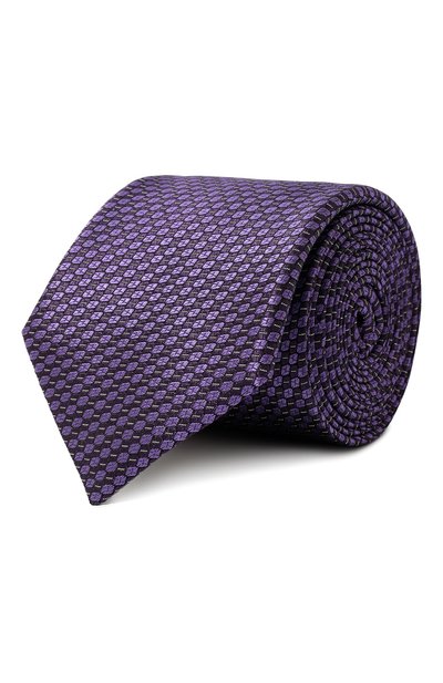Мужской шелковый галстук CANALI, арт. 18/HJ03502