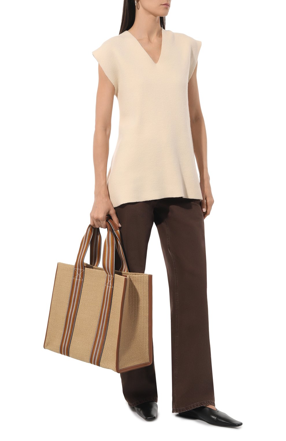 Сумка suitcase stripe LORO PIANA, арт. FAL6431, фото 7