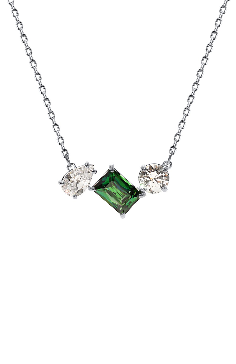 Кулон на цепочке mesmera SWAROVSKI серебряного цвета по цене 18300 руб., арт. 5668278, фото 3 Кулон на цепочке mesmera SWAROVSKI, арт. 5668278, фото 3