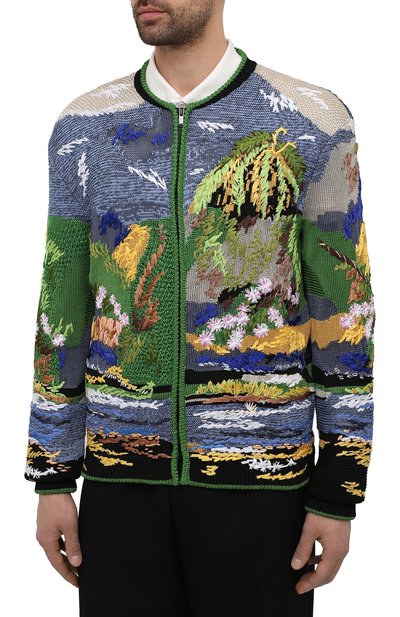 Кардиган из вискозы и шелка SAINT LAURENT, арт. 648512/YAYP2, фото 3