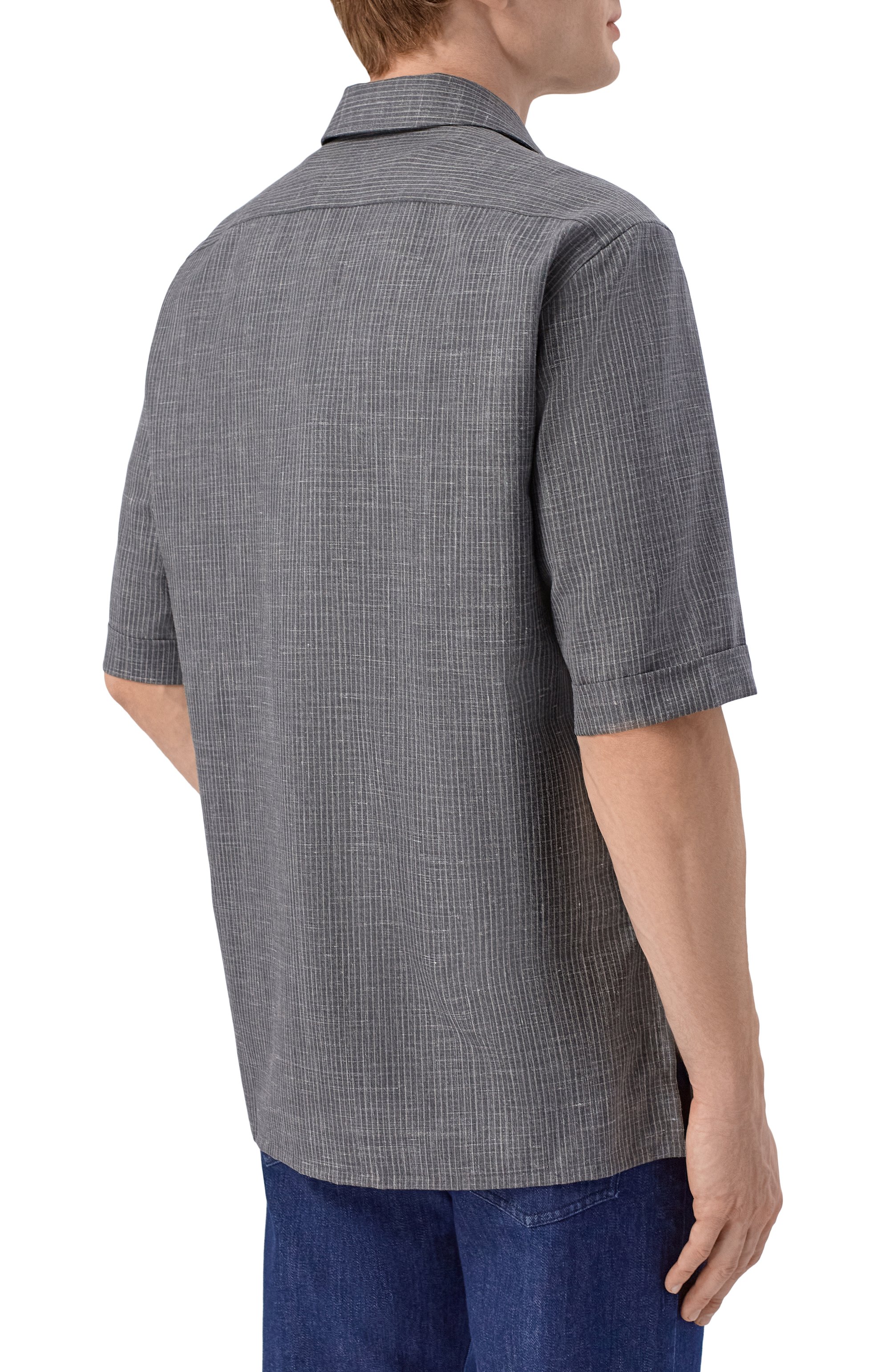 Рубашка из шерсти и шелка STEFANO RICCI, арт. SP008239/WKL09U, фото 4