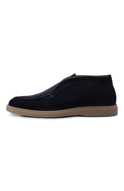 Замшевые ботинки detroit SANTONI темно-синего цвета по цене 93150 руб., арт. MGDG17823SASKEAA, фото 3 Замшевые ботинки detroit SANTONI, арт. MGDG17823SASKEAA, фото 3