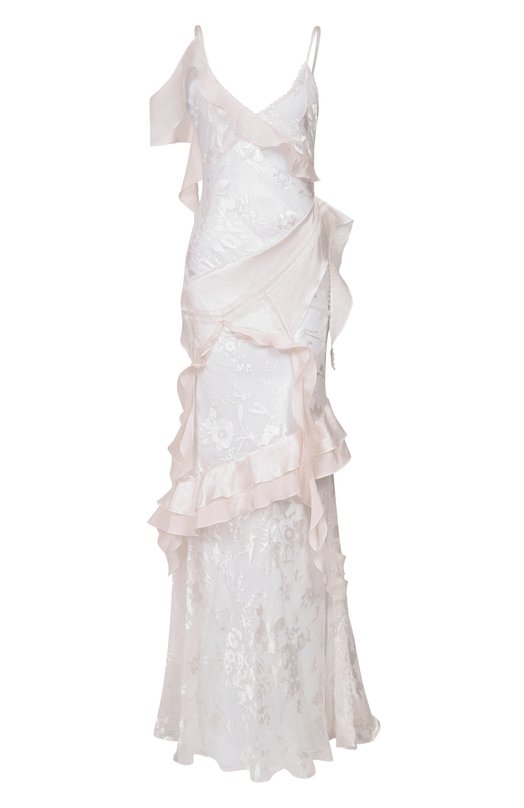 Шелковое платье Daniil Antsiferov DA_3115W Белый DA_3115W