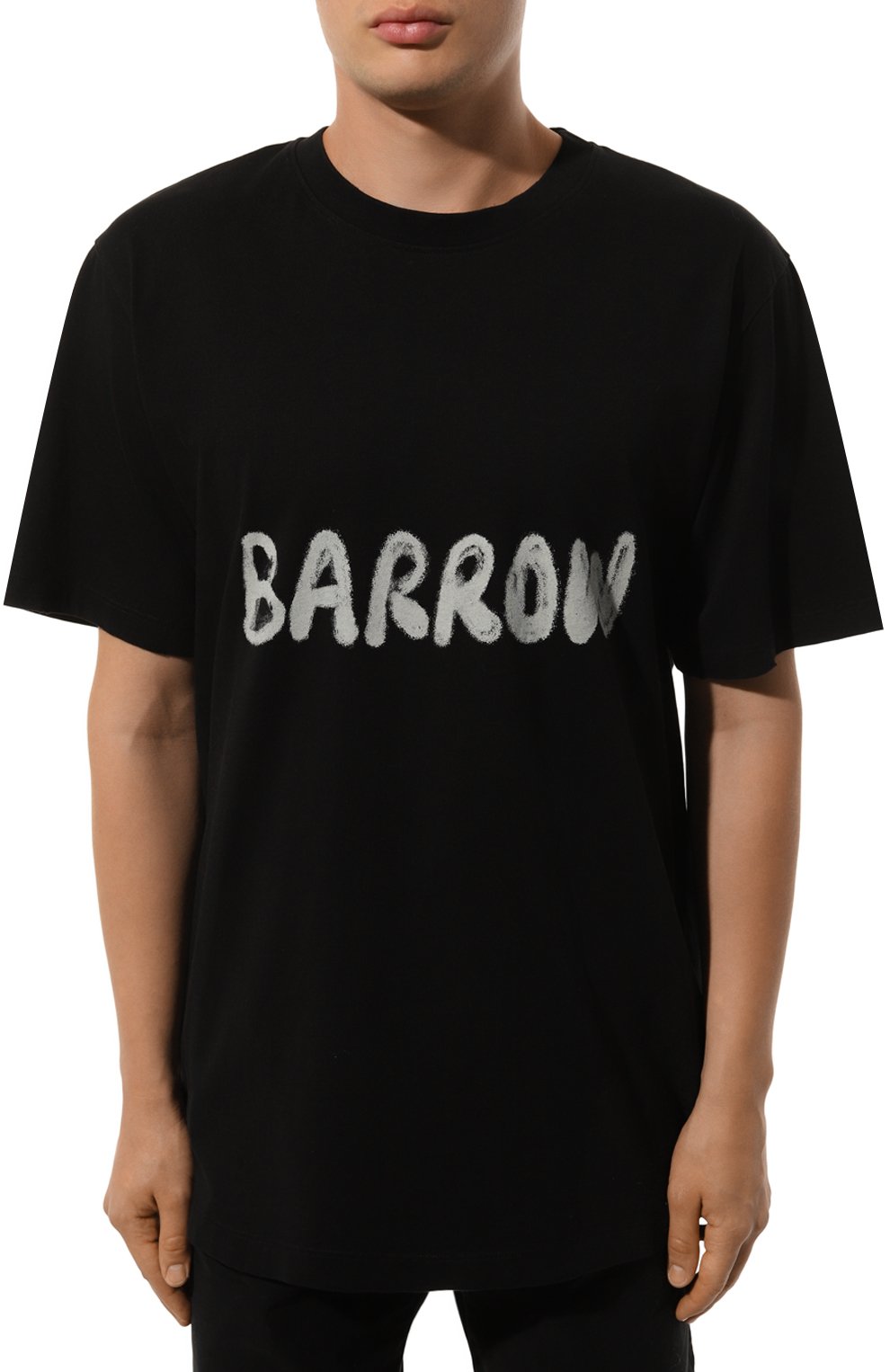 Хлопковая футболка BARROW, арт. F4BWMATH065, фото 3