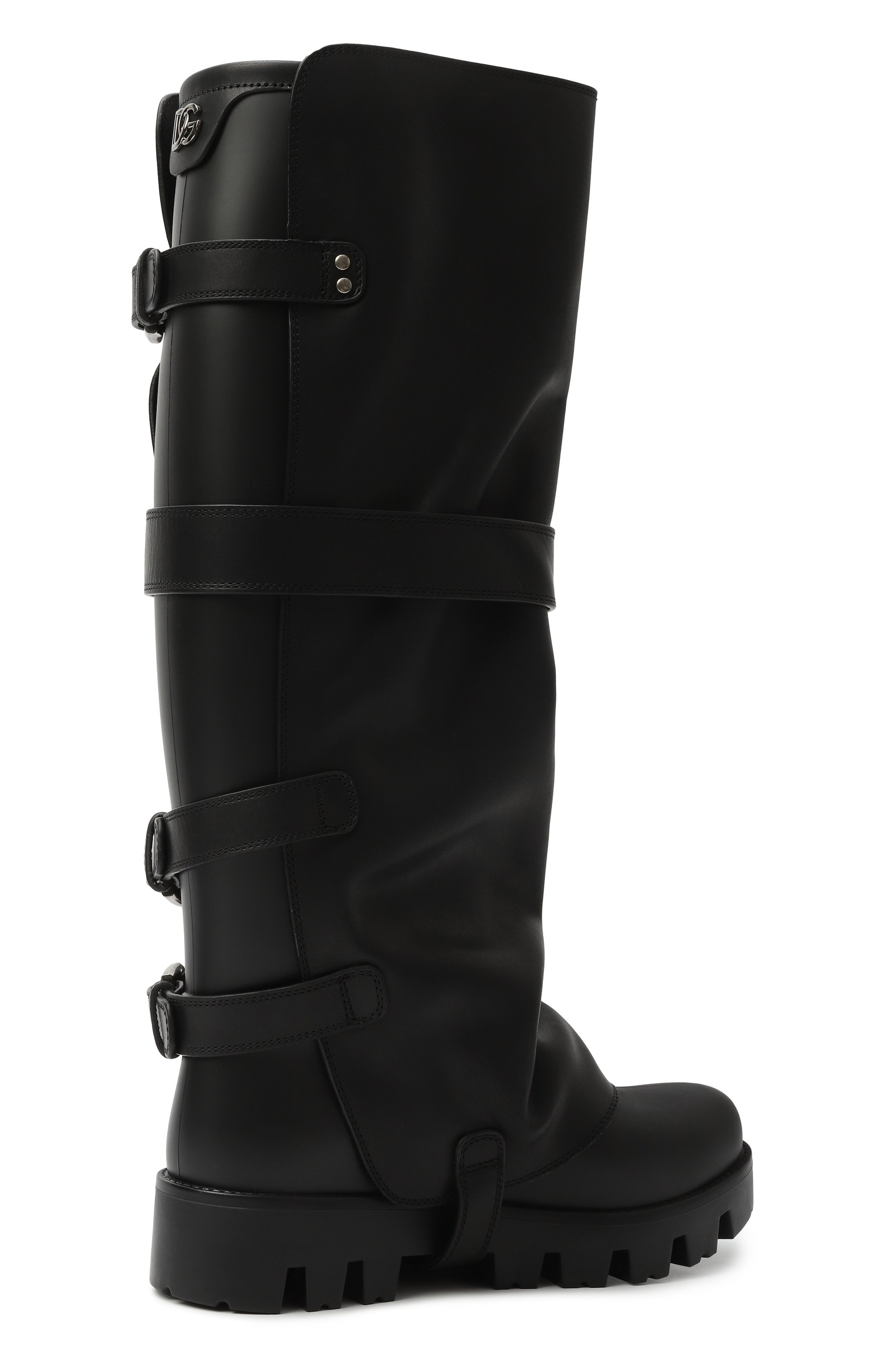 Комбинированные сапоги pioggia DOLCE & GABBANA, арт. CU1288/AX872, фото 5