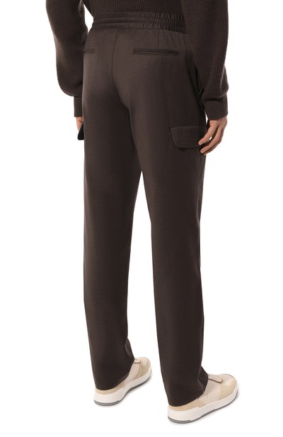 Шерстяные брюки-карго ZILLI, арт. CP601AM0215VZS000, фото 4