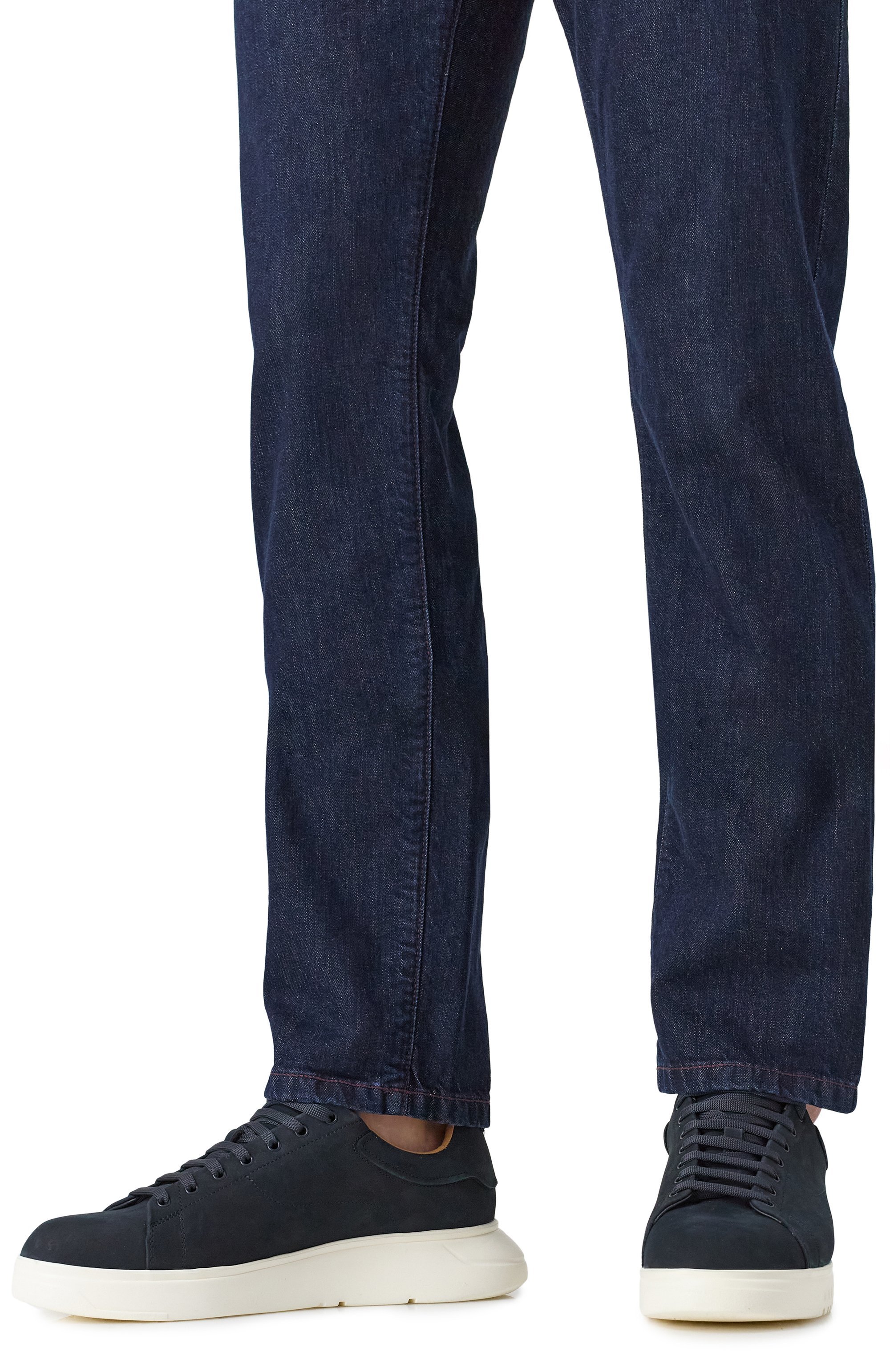 Кеды из нубука EMPORIO ARMANI, арт. X4X264/XF570, фото 3