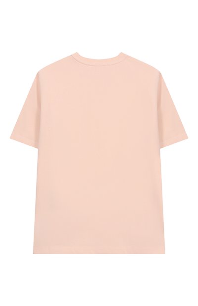 Хлопковая футболка ELISABETTA FRANCHI LA MIA BAMBINA, арт. EFTS2630/JE006