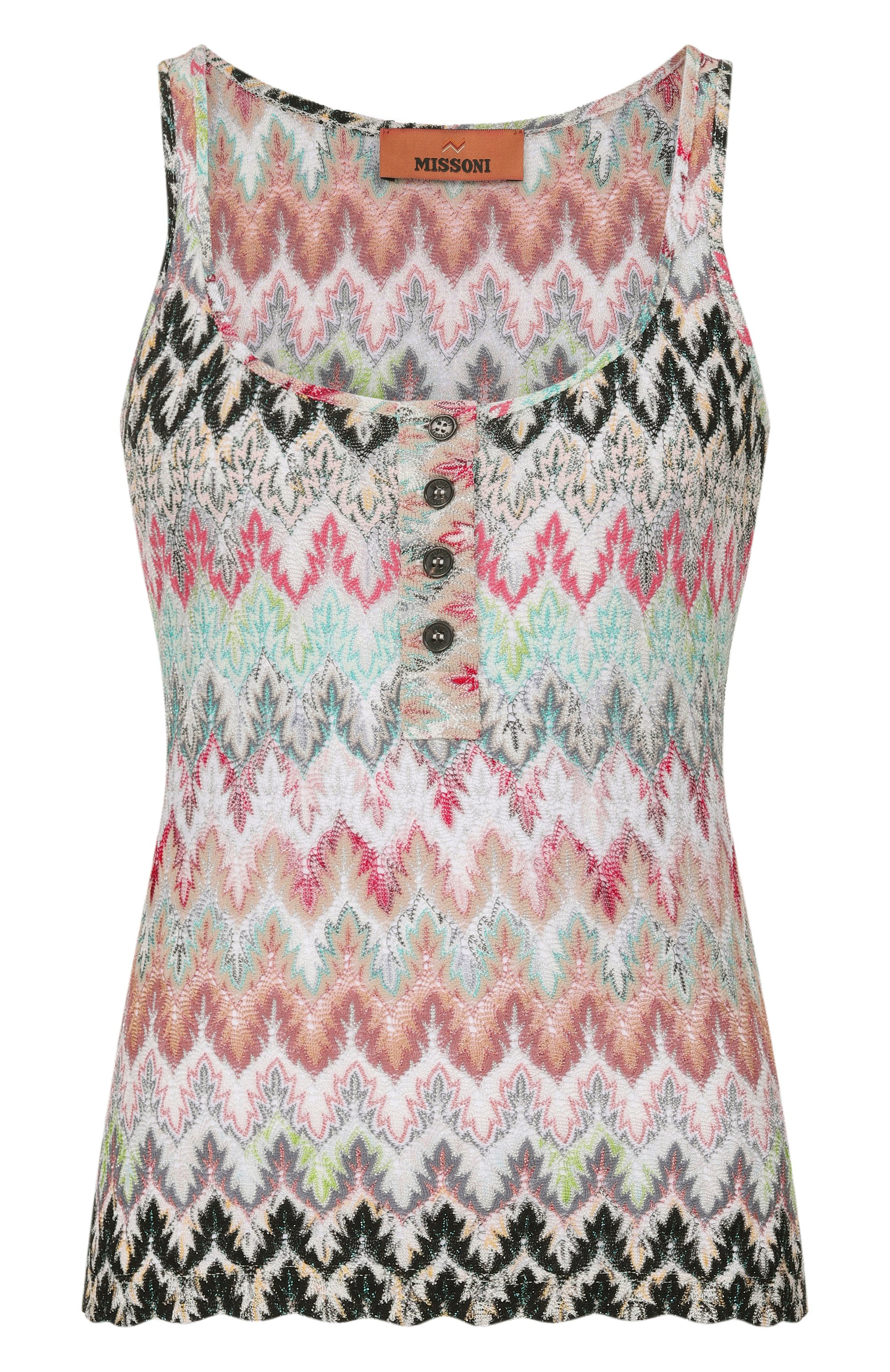 Топ из вискозы и хлопка MISSONI, арт. DS26SK04/BR014Z, фото 1