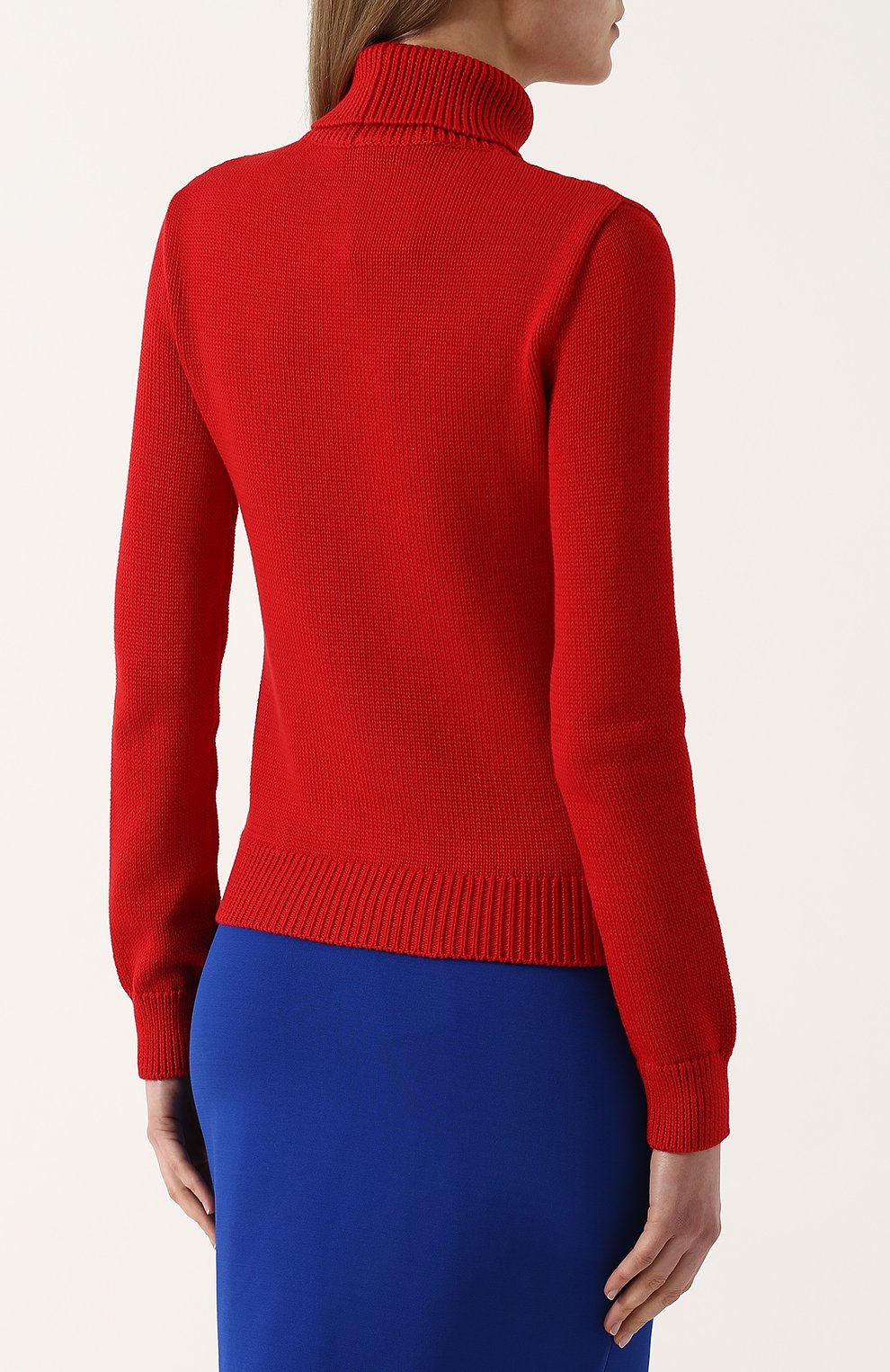 Хлопковая водолазка фактурной вязки RALPH LAUREN, арт. 290713862, фото 4