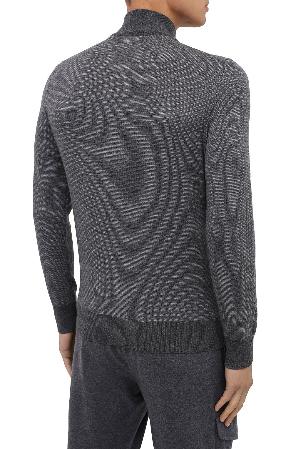 Джемпер из кашемира и хлопка ZEGNA, арт. UVQ25/127, фото 5