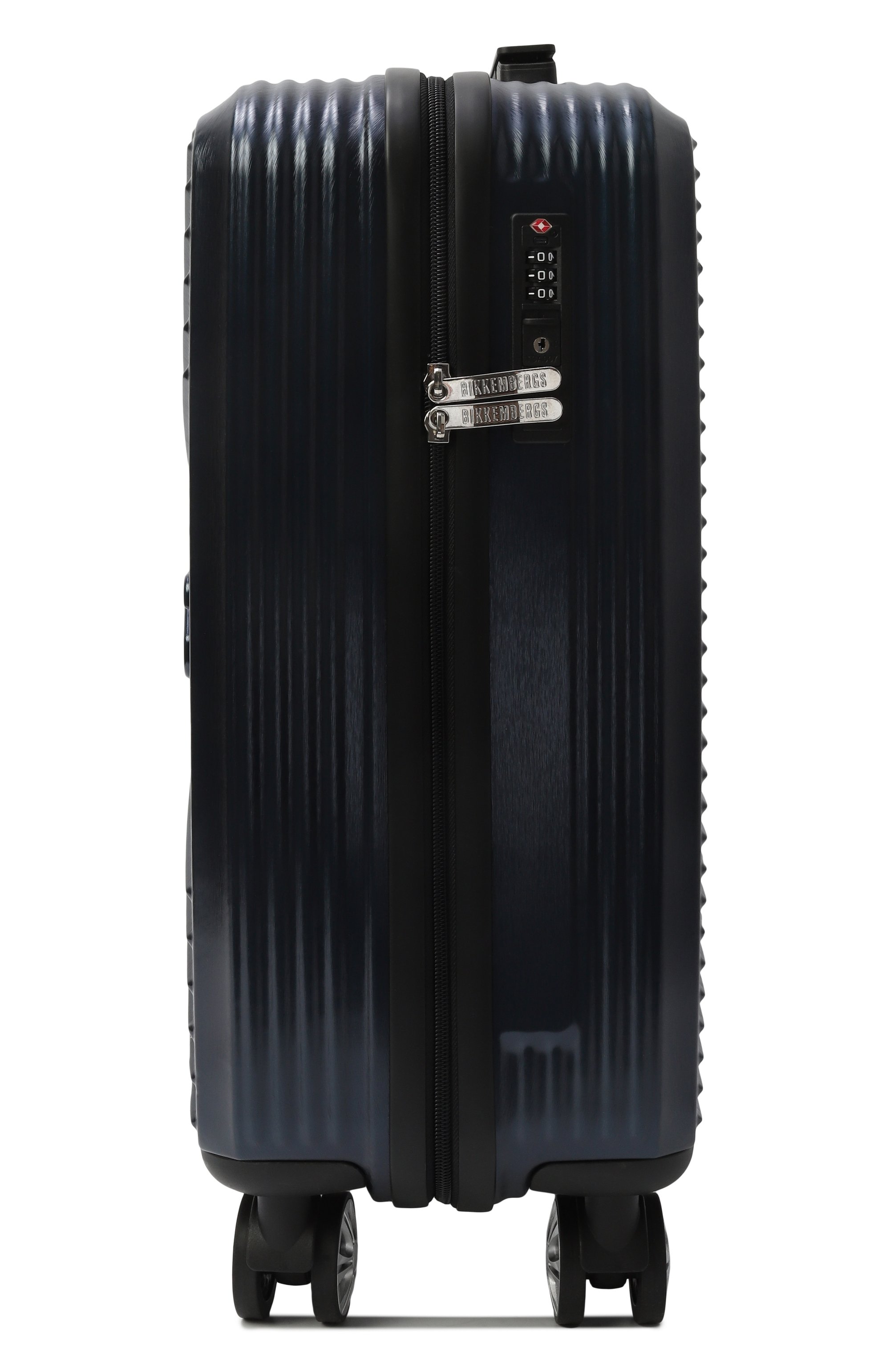 Чемодан derive DIRK BIKKEMBERGS темно-синего цвета по цене 22750 руб., арт. BKTR00634W, фото 3 Чемодан derive DIRK BIKKEMBERGS, арт. BKTR00634W, фото 3