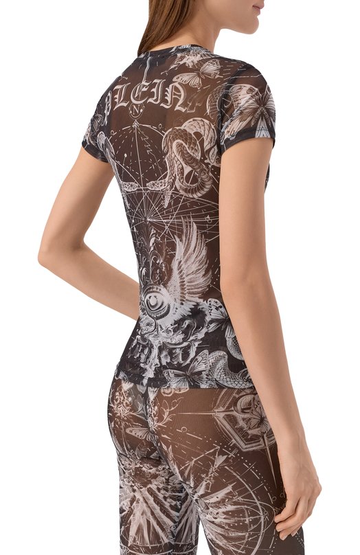 Топ Philipp Plein SAFC WTK3879 PTE003N Чёрный  SAFC WTK3879 PTE003N Фото 4