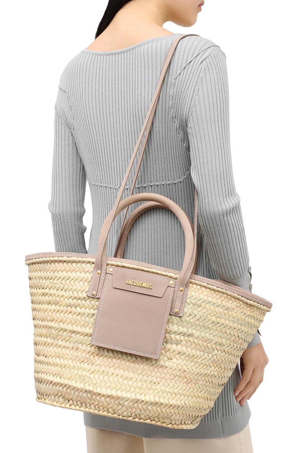 Сумка le panier soleil JACQUEMUS, арт. 203BA08/307800, фото 5
