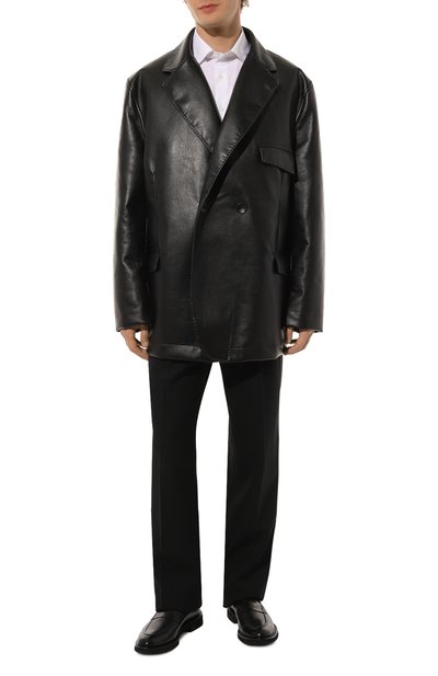 Кожаный пиджак WHO_AM, арт. MJ1-P243-LEATHER, фото 3