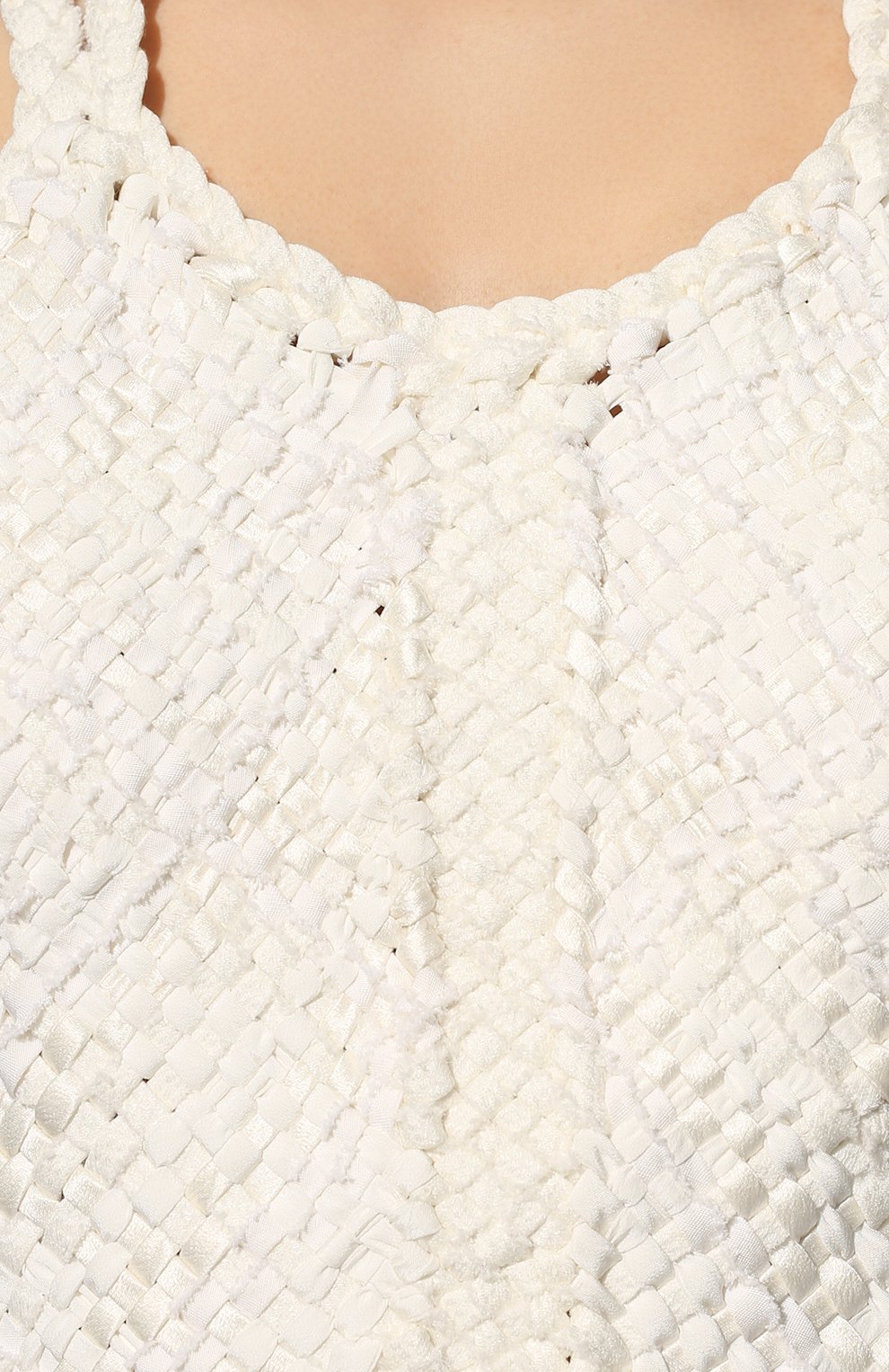 Топ из шелка и льна CHLOÉ, арт. CHC22SHT21485, фото 5