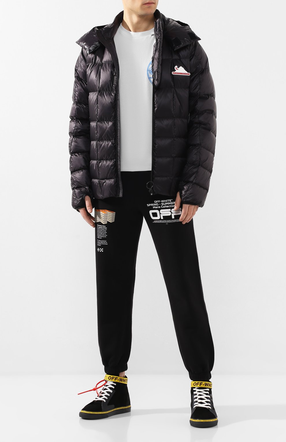 Замшевые кеды OFF-WHITE, арт. 0MIA116R207800551060, фото 2