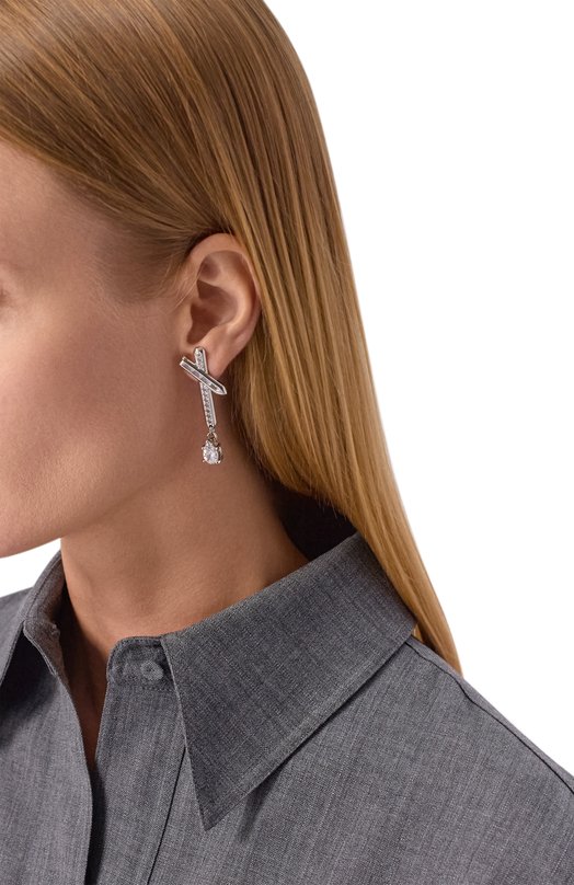 Серьги Eddie Borgo ER2233 Серебряный  ER2233 Фото 2
