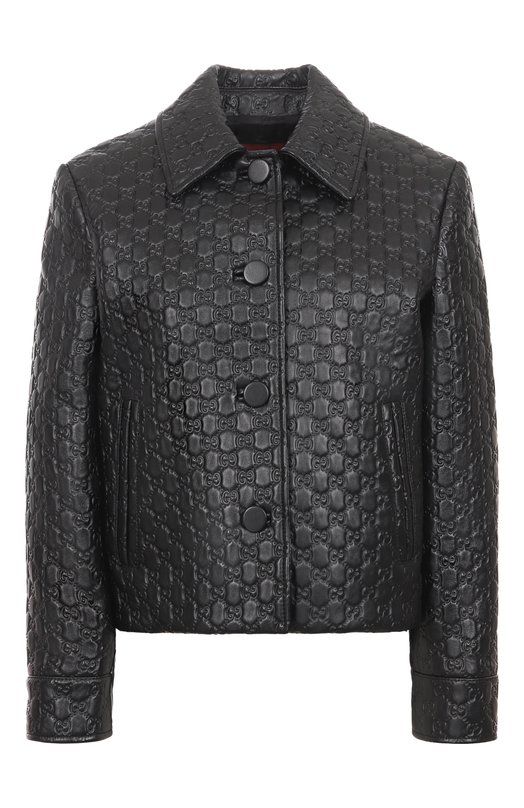 Кожаная куртка Gucci 834308/XNA4F Чёрный 834308/XNA4F