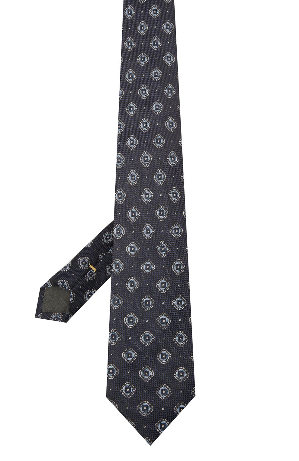 Шелковый галстук CANALI синего цвета по цене 12700 руб., арт. 18/HJ02808, фото 2 Шелковый галстук CANALI, арт. 18/HJ02808, фото 2