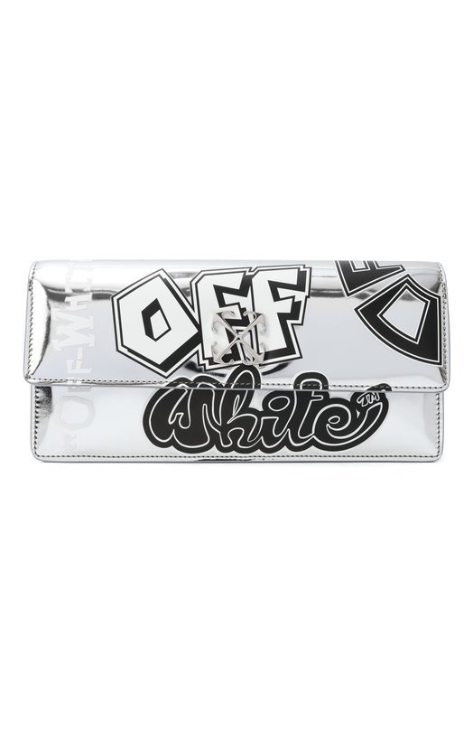 Сумка Jitney 1.0 Off-White 0WNN172S25FAB0027210 Серебряный 0WNN172S25FAB0027210