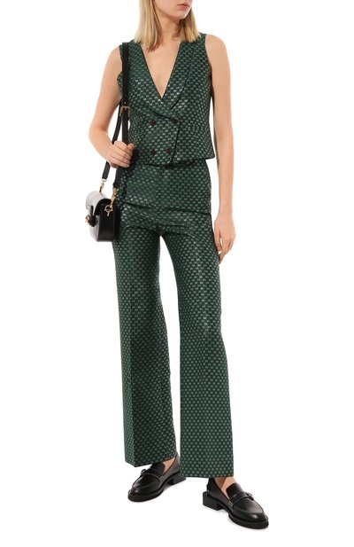 Жилет изо льна и хлопка GUCCI, арт. 652266 ZAGLX, фото 2