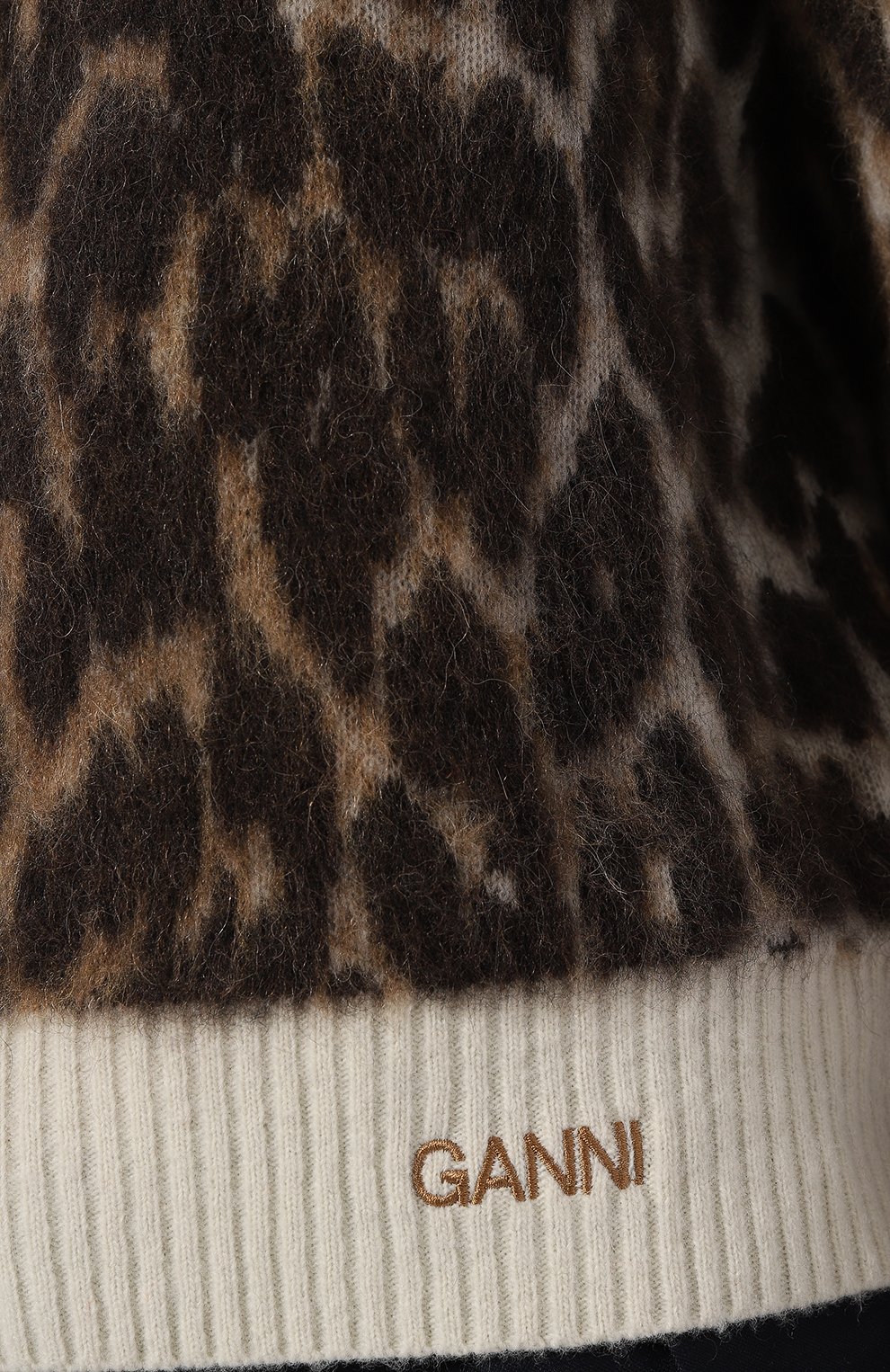 Шерстяной свитер GANNI, арт. K1774, фото 5