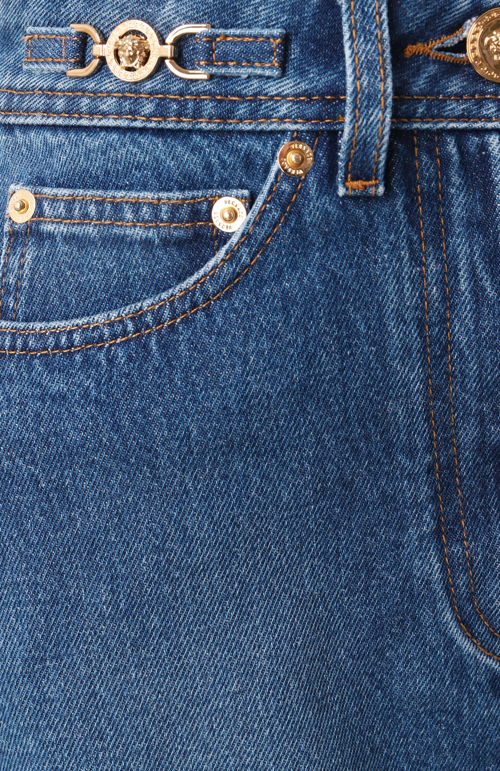 Джинсовая юбка VERSACE, арт. 1015059/1A07079, фото 6