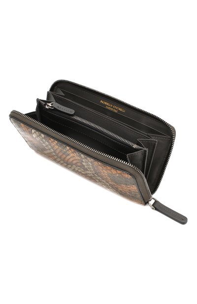 Кошелек из кожи питона BRUNELLO CUCINELLI, арт. MWPXD1354P/PBIV, фото 3