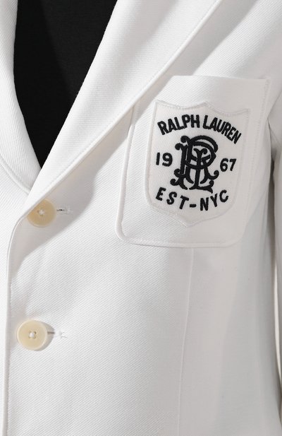 Хлопковый жакет POLO RALPH LAUREN, арт. 211783913, фото 5