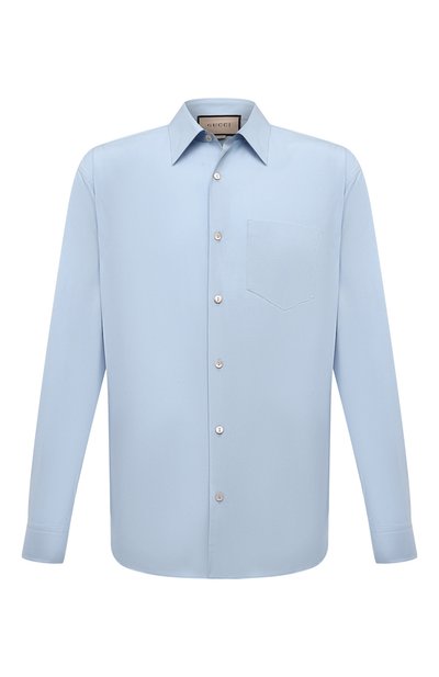 Мужская хлопковая рубашка GUCCI, арт. 770269/ZAPP9