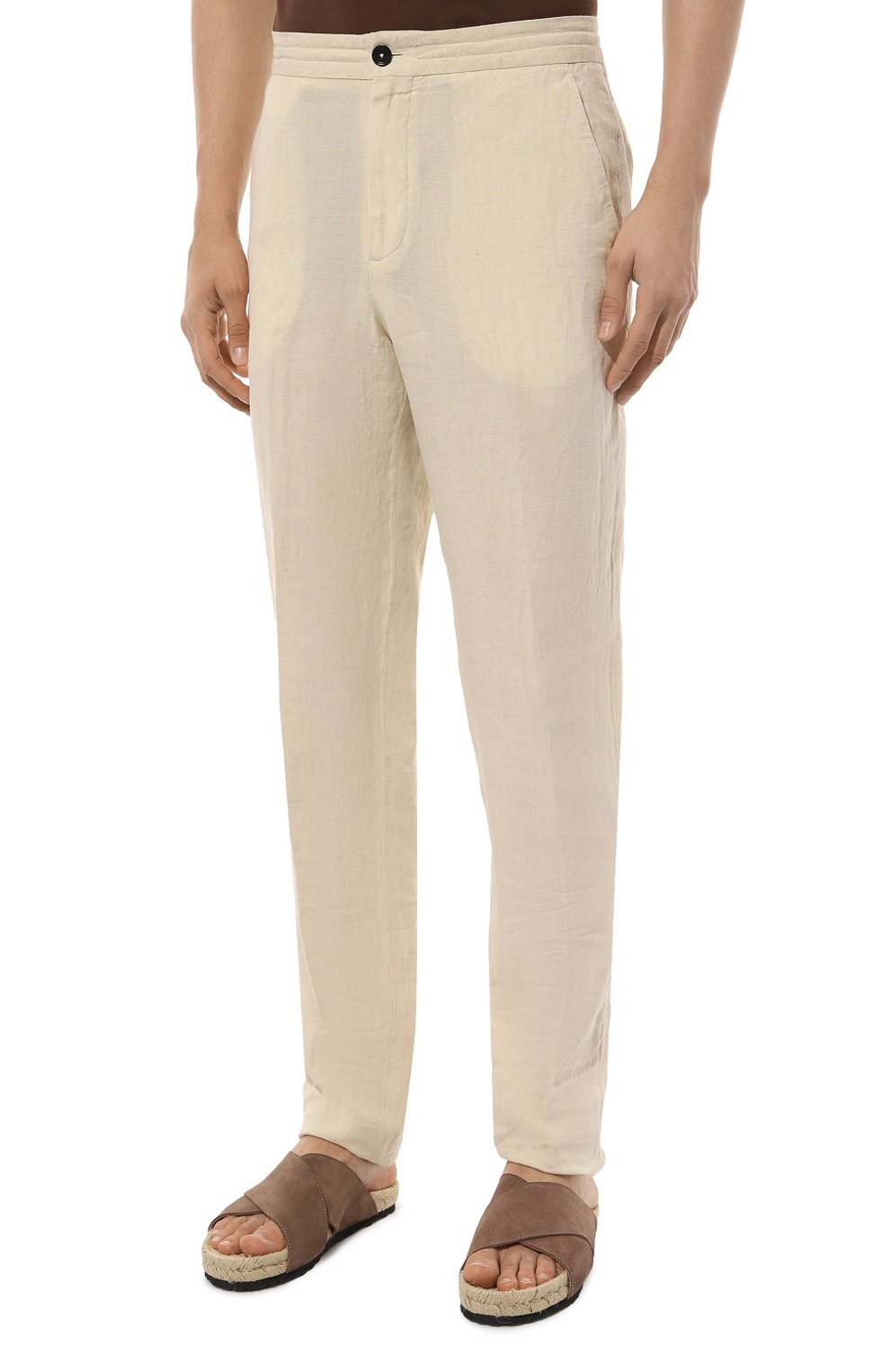 Льняные брюки ZEGNA, арт. UDI32A7/TT11, фото 3