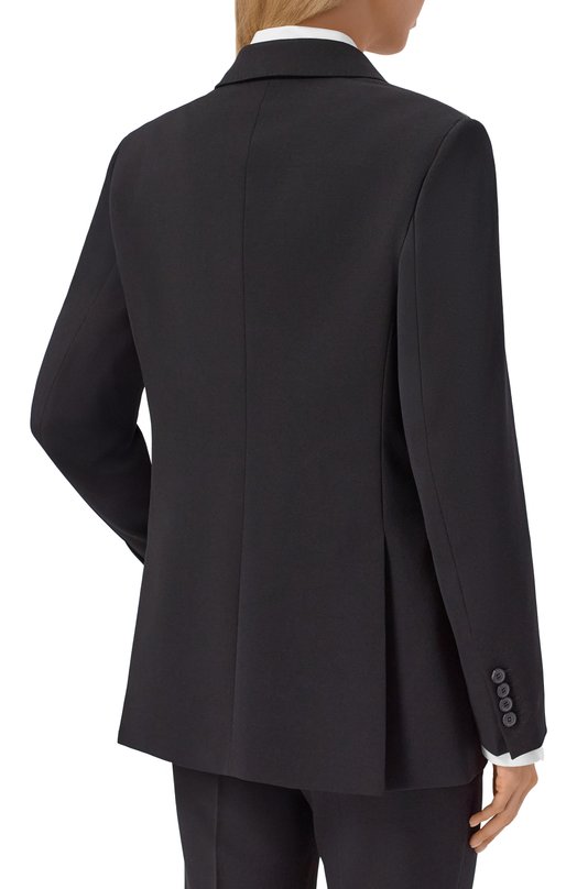 Шерстяной жакет Max Mara TAUR0 Чёрный  TAUR0 Фото 4