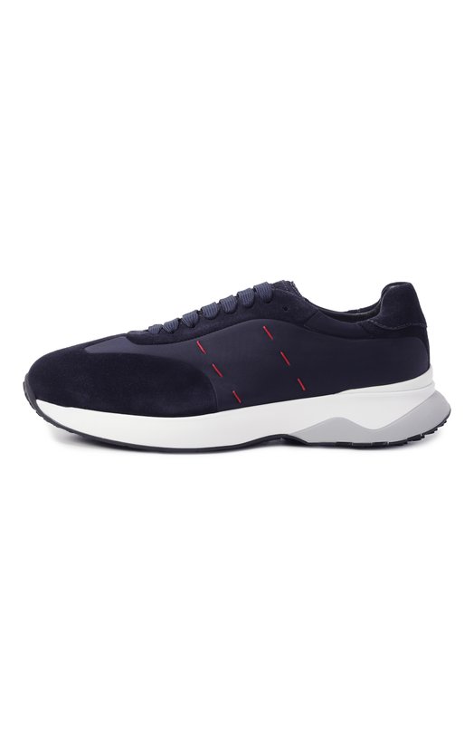 Текстильные кроссовки Kiton USSA374N0133302 Синий  USSA374N0133302 Фото 4