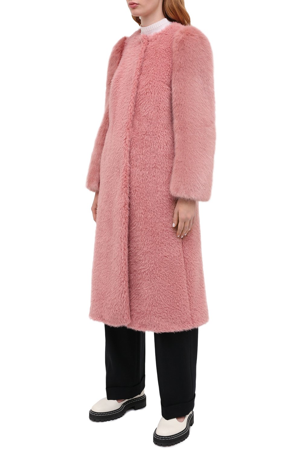 Шуба из экомеха REDVALENTINO, арт. UR0CAC30/5EA, фото 3