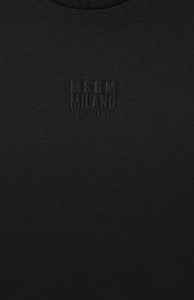 Хлопковая майка MSGM KIDS, арт. S5MSJUTH171, фото 3