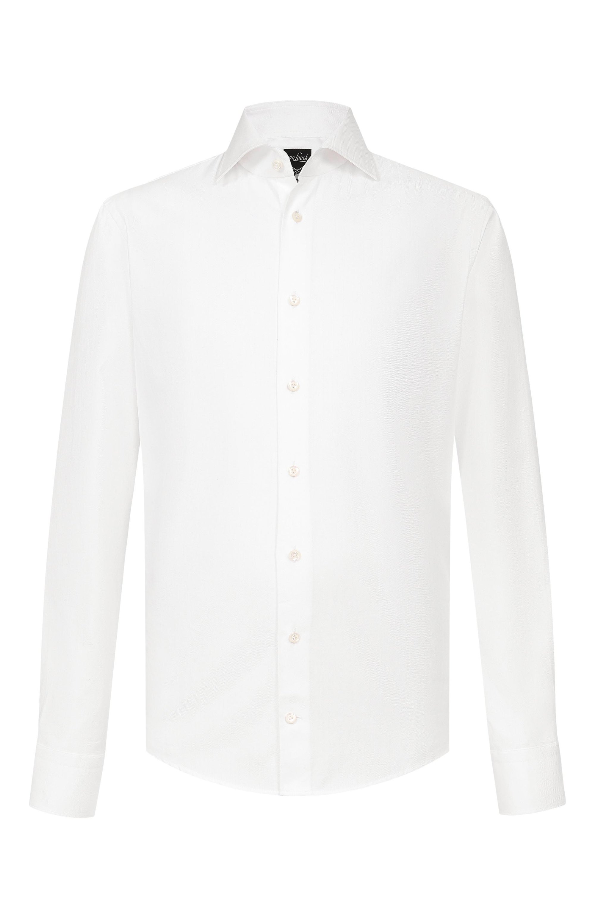 Хлопковая сорочка VAN LAACK белого цвета по цене 22750 руб., арт. VL-RIVARA-SF/150274, фото 1 Хлопковая сорочка VAN LAACK, арт. VL-RIVARA-SF/150274, фото 1