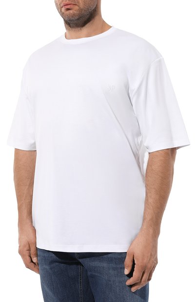 Хлопковая футболка STEFANO RICCI, арт. MNH4303610/LUXT, фото 3