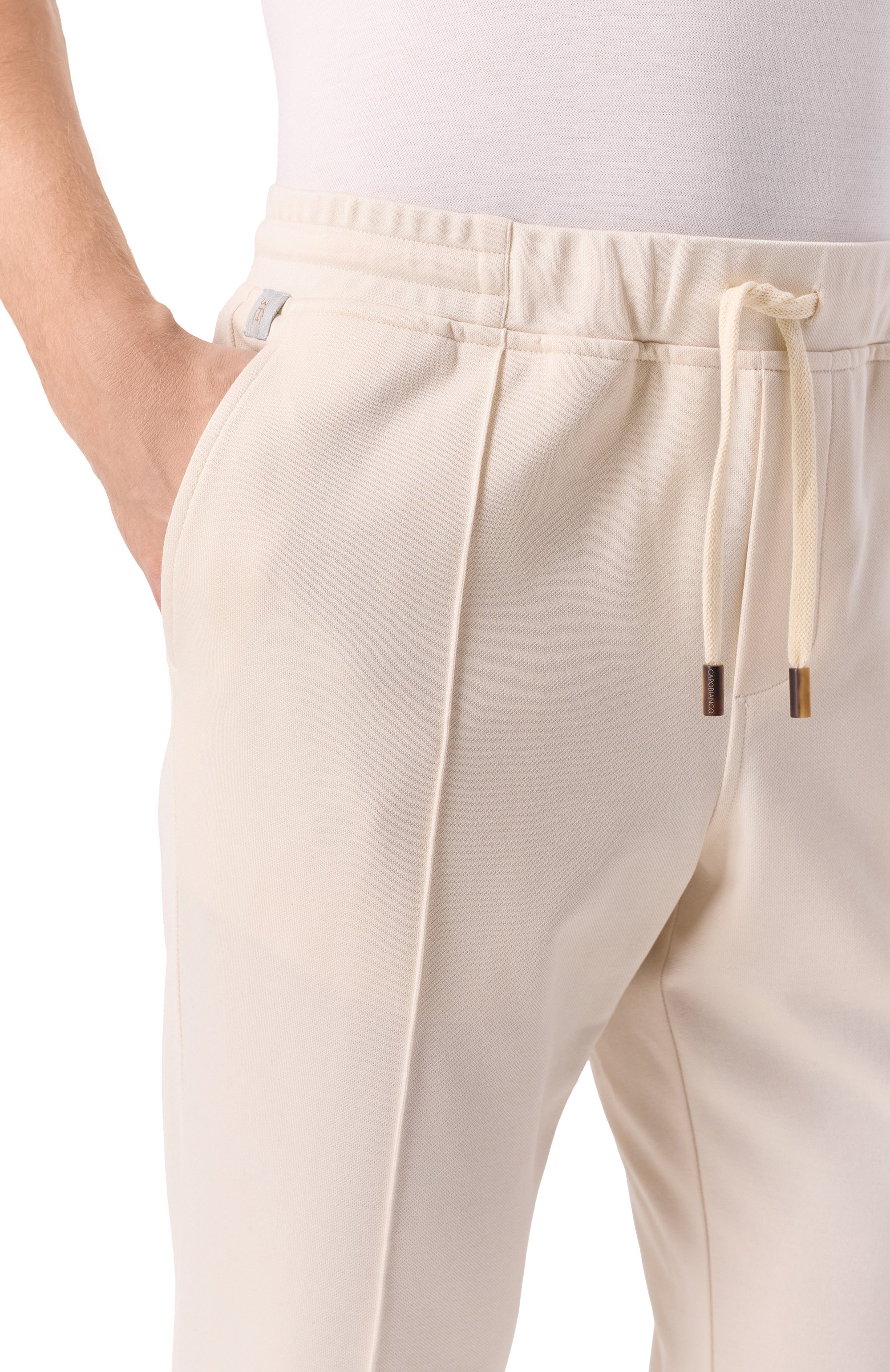 Хлопковые брюки CAPOBIANCO, арт. 18M708.BB00., фото 5