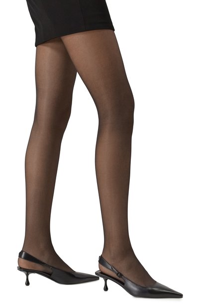 Кожаные туфли amel 50 JIMMY CHOO черного цвета по цене 99500 руб., арт. AMEL 50, фото 3 Кожаные туфли amel 50 JIMMY CHOO, арт. AMEL 50, фото 3