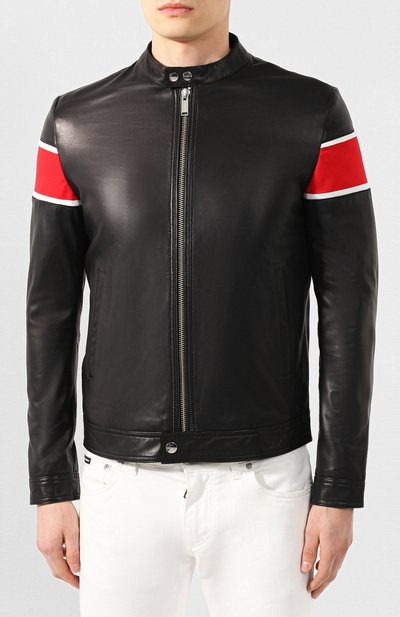 Кожаная куртка ICEBERG, арт. 20E I1P0/Z031/6801, фото 3