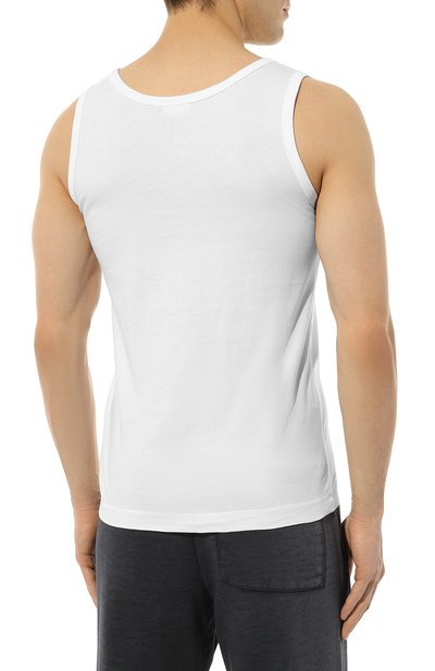 Хлопковая майка DRIES VAN NOTEN, арт. 021106-8600, фото 4