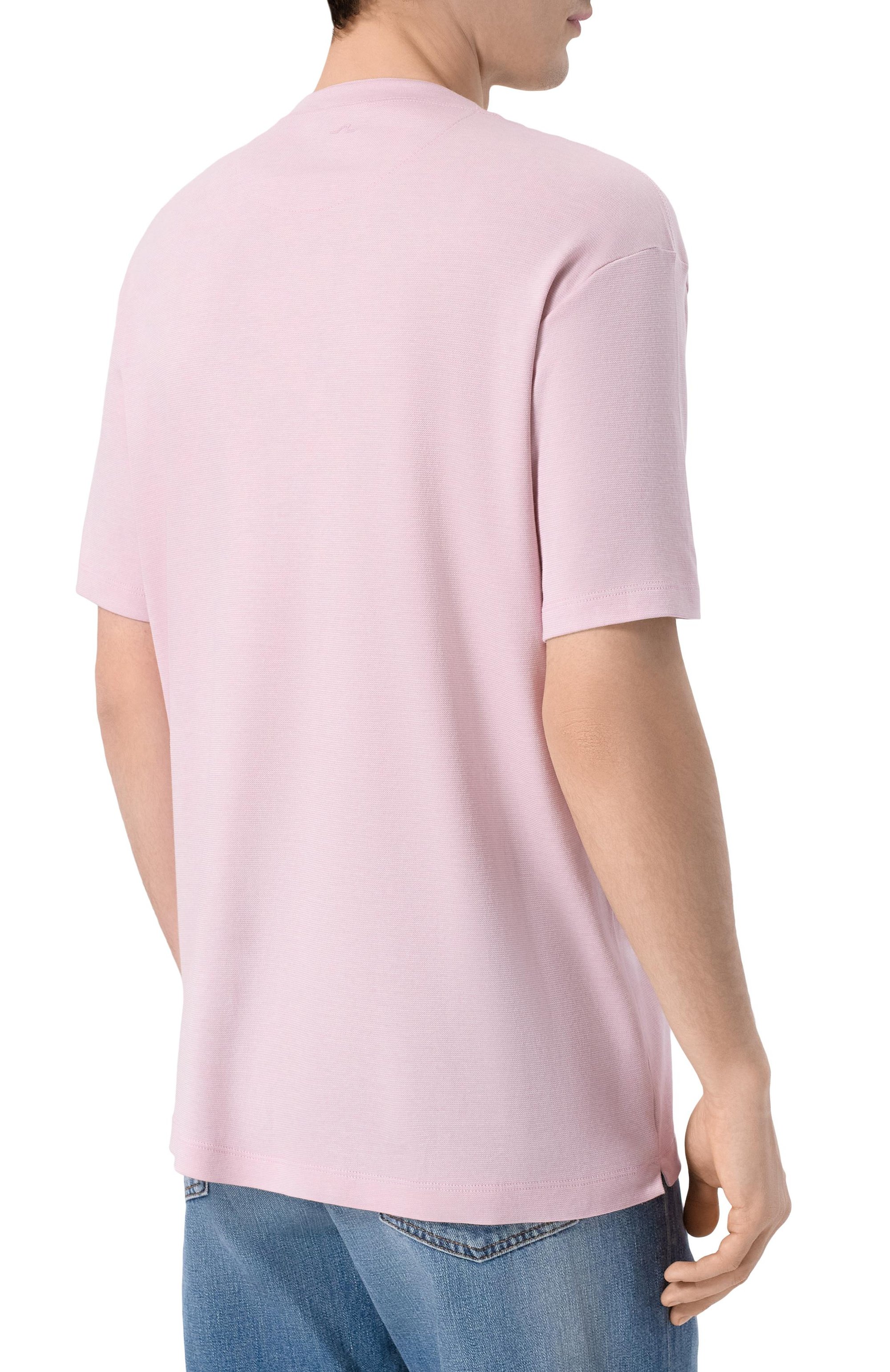 Футболка из хлопка и лиоцелла PAUL&SHARK, арт. 25411026_001, фото 4