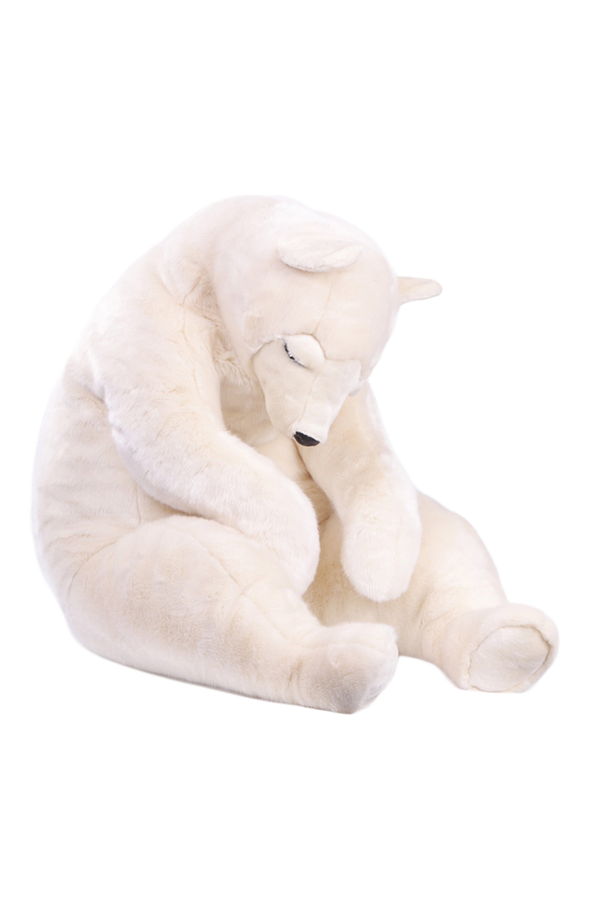 Мягкая игрушка медведь белый HANSA белого цвета по цене 89570 руб., арт. 5013, фото 2 Мягкая игрушка медведь белый HANSA, арт. 5013, фото 2