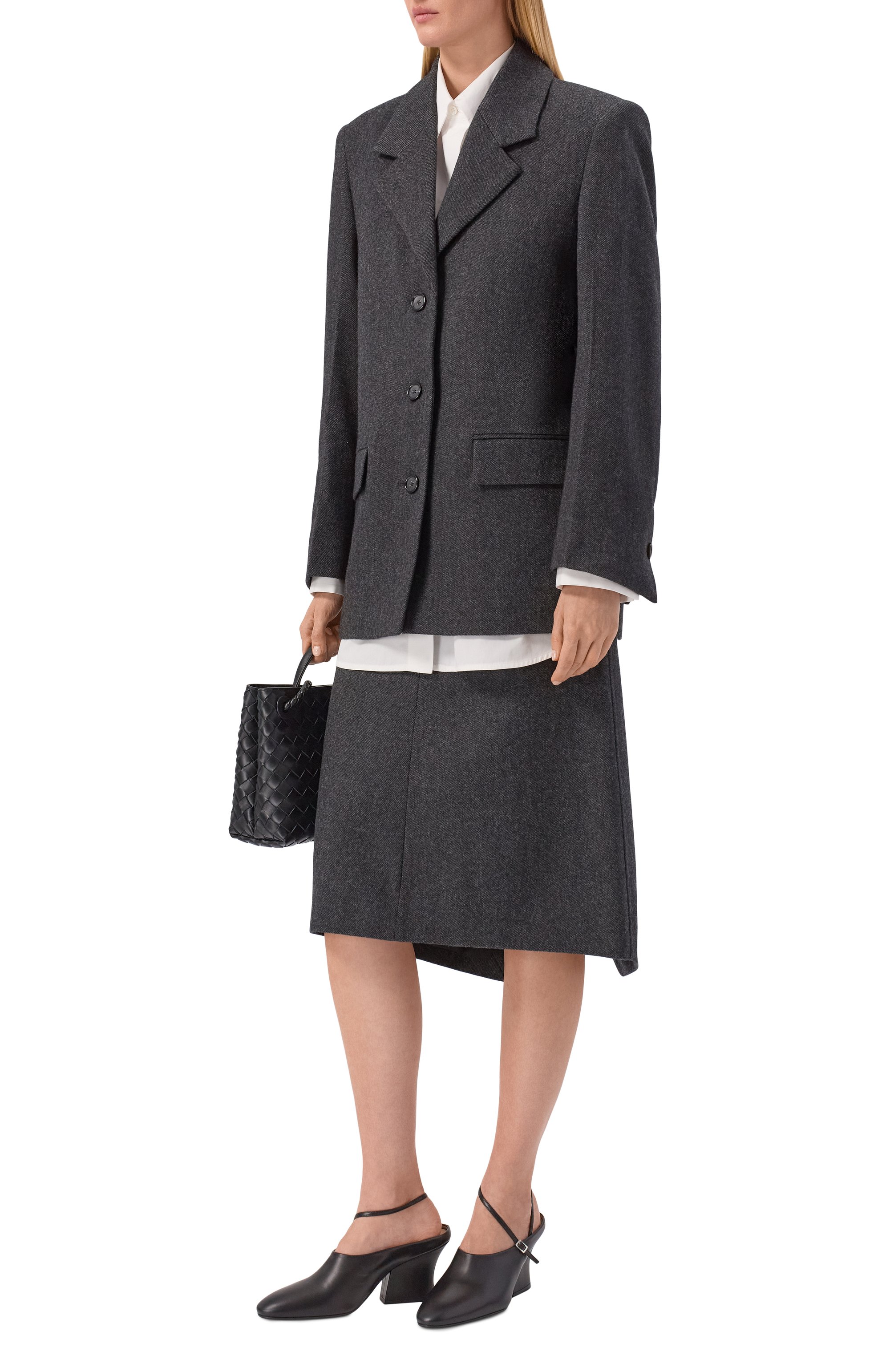 Кожаные туфли JIL SANDER, арт. J16WX0005/P7689, фото 3